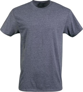 Camiseta de Algodón para Hombre, Cuello Redondo Clásico, Tela Premium, Manga Corta, Cómoda, Informal, Ropa Urbana, Marca Personalizada, Venta al Por Mayor de Fábrica - Product Image 3