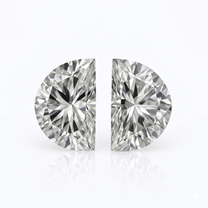 Diamantes Sueltos CVD de 2.00 Quilates, Corte Media Luna Brillante, Claridad VS1, Color EF, Diamantes Cultivados en Laboratorio para Joyería de Lujo, Venta al Por Mayor - Product Image 3