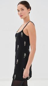 ชุดเดรสผ้าฝ้ายสำหรับผู้หญิง ลายดอกไม้และลายเสือดาว สไตล์ลำลองสำหรับฤดูร้อน ชุดมินิเดรสพิมพ์ลายด้วยมือ แต่งลูกไม้และลายเพชรแบบอินเดีย - Product Image 4