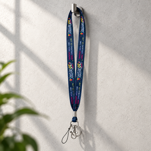 Cordón SNDZ para el 20º Aniversario con Mosquetón de Aleación de Zinc, Llavero de Moda, Souvenir, Diseño Ligero - Product Image 3