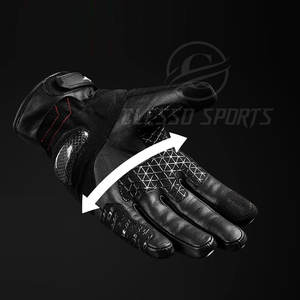 ถุงมือมอเตอร์ไซค์ผู้ชาย ถุงมือหนังสำหรับขี่ ป้องกันการลื่น ระบายอากาศได้ดี ทนทาน ถุงมือป้องกัน ถุงมือมอเตอร์ไซค์สำหรับผู้ชาย - Product Image 6