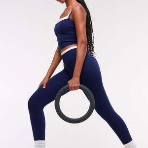 High Quality Custom Logo Print Yoga Suit Mujer Outdoor Active Fitness <b>Sports</b> <b>Bra</b> Workout Leggings Gym Outfit Set Women - Product Image 1