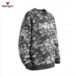 เสื้อสเวตเชิ้ตแฟชั่นใหม่ ออกแบบเองได้ สปอร์ต วิ่ง ออกกำลังกาย สวมใส่สบาย ทรงปกติ สีพื้น ล้างสีแบบแอซิดวอช สำหรับฤดูหนาว ผลิตในปากีสถาน - Product Image 6