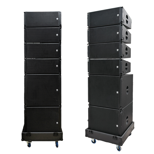 LS3 High Quality 3-Year Warranty 8 Impedance Passive Waterproof Wood Shell Outdoor Line Array Speaker KSL Series