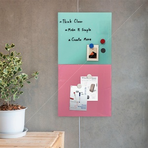 Vibrant Color <b>Magnetic</b> Glass Writing Board with 3mm Frameless Glass - Product Image 6