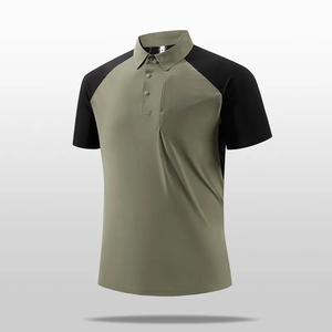 Camisetas de Golf de Alto Rendimiento, Poliéster y Spandex, con Perforaciones Láser, Transpirables, Polo Deportivo de Manga Corta, Ajuste Ceñido, Polos Lisos - Product Image 3