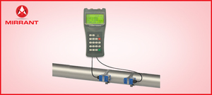 Débitmètre ultrasonique de qualité export, haute précision, à fixation par pince, pour la mesure du débit d'eau à usage industriel, disponible à la vente - Product Image 3