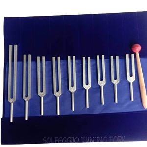 Diapasones Mágicos de Solfeggio Sagrado para Sanación del ADN 9 con Bolsa y Activador - Product Image 1