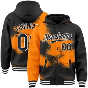Splendid Apparel Chaqueta Varsity de Punto Rosa Personalizada para Hombre, Talla Grande, Estilo Urbano, con Estampado de Letras por Transferencia Térmica - Product Image 4