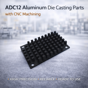 Pièces moulées sous pression en aluminium ADC12 avec usinage CNC, traitement de surface personnalisé et service OEM - Product Image 3