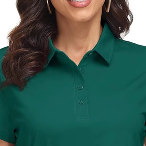 Custom 2026 Wholesale <b>Women</b> <b>Polo</b> <b>Shirt</b> 100% Cotton <b>Polo</b> <b>Shirts</b> for <b>Women</b> Collar Strip Casual Slim Fit <b>Polo</b> <b>Golf</b> <b>Shirt</b> - Product Image 5