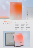 ENHYPEN - ORANGE BLOOD CD Musique Pop Coréenne Papier & Plastique Tous Âges