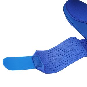 WARPRO INDUSTRY Blue Baseball Mitt with Adjustable Strap Palm Protection Non Woven Fabric Durable Right Handed <b>Throw</b> Outdoor Use - Product Image 3