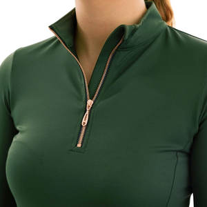 Vêtement de base pour l'équitation pour femmes, respirant, séchage rapide, polyester et élasthanne, style professionnel, tissu à texture lisse, vente en gros à prix réduit - Product Image 4