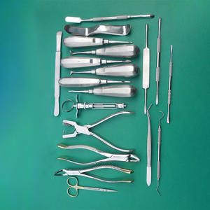 ชุดเครื่องมือผ่าตัดช่องปากพื้นฐาน ทำจากสแตนเลสสตีล สำหรับใช้ทางคลินิก ได้รับมาตรฐาน CE อุปกรณ์การแพทย์ที่ทนทาน โดย Dentavex - Product Image 2