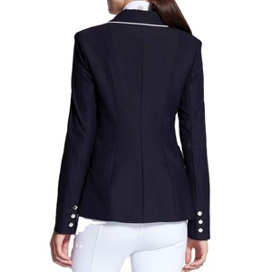 Ladies Professional Winter <b>Equestrian</b> Jacket Breathable Stretch Warmth Durable Custom Horse Riding Jacket - Product Image 4