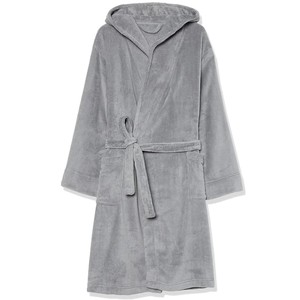 <b>Men's</b> Lightweight Breathable Eco-Friendly 100% Cotton Velour Absorbent Long Sleeve <b>Bathrobe</b>-Premium Quality Durable Luxury - Product Image 3