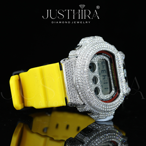 นาฬิกาเพชรโมอิสซาไนต์คุณภาพเยี่ยม ดีไซน์หรูหราสำหรับผู้หญิง สายแบบกำไลข้อมือประดับเพชรระยิบระยับ พร้อมจำหน่าย - Product Image 4