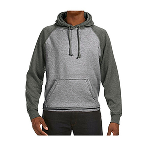 Sudadera con capucha de felpa francesa de 200 g/m² para hombre, tejido de punto, color liso, peso pesado, anti-bolitas, de algodón/spandex, estilo oversize, informal, con cierre frontal - Product Image 3