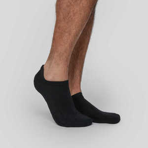 Premium Ankle Men's Comfort <b>Socks</b> Custom Logo <b>Moisture</b> Wicking Label Solid Color Cotton Breathable Terry Cushion Sole JZVINA - Product Image 6