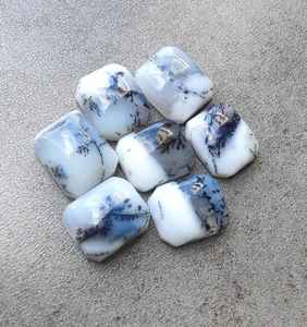 Ágata Dendrítica Natural, Forma Octogonal, Cabujón de Calidad Calibrada, Gema Suelta para Joyería - Product Image 2