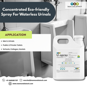 Bioenzyme Technology Spray d'entretien d'urinoir Désodorisant efficace pour les systèmes de toilettes et d'urinoirs - Product Image 4