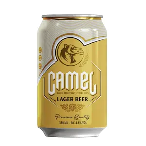 批发酒精饮料OEM品牌330毫升骆驼啤酒
