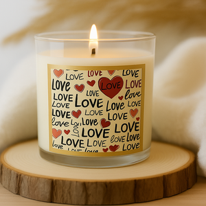 Velas de cera de soja personalizadas para el Día de San Valentín, tarro de 7oz, diseño romántico, vela perfumada, boda, fiesta, decoración del hogar, regalo de Navidad, Diwali - Product Image 3