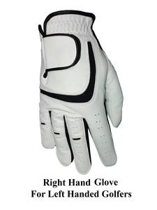 Guante de Golf de Piel Cabretta Premium OEM, Profesional para Mano Izquierda, Logotipo Personalizado de Fábrica, Agarre Ultra Suave Profesional - Product Image 3