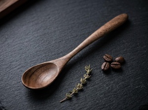 Handmade Wooden Cooking Spoon Non Stick <b>Safe</b> Kitchen Utensil Multipurpose Serving <b>Tool</b> Wholesale Supply for Resellers - Product Image 2