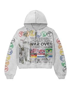 Sudadera con Capucha Casual de Manga Larga 100% Algodón para Hombre, Tallas Grandes, Color Sólido, Ligera, Transpirable, Ecológica, a la Moda, Precio Bajo - Product Image 1