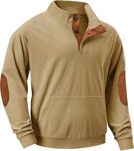 Sweat-shirt d'hiver pour homme, coupe ample, 100 % polyester, coupe-vent, respirant, écologique, avec logo personnalisé imprimé numériquement – Meilleures ventes - Product Image 4