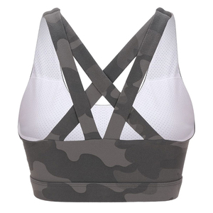 Professional Plus Size Sports <b>Bra</b> Seamless Leopard Camouflage Padded Sports <b>Bras</b> with <b>Cups</b> Protection for Women Gym Workout - Product Image 6
