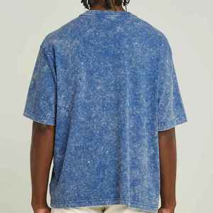 เสื้อยืดโอเวอร์ไซส์คุณภาพสูง 260gsm ผ้าฝ้าย 100% พร้อมป้ายโลโก้แบบกำหนดเอง พิมพ์ลายสำหรับผู้ชาย ผ้าฝ้าย 100%  รับปักลาย - Product Image 2