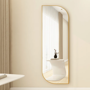 Miroir pleine longueur sur pied pour la maison, miroir mural ou à poser au sol, grand miroir autoportant - Product Image 3