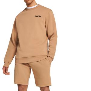 Conjunto informal de verano de 2 piezas para hombre, camiseta y pantalones cortos de diseño de última moda personalizados, conjuntos gemelos de talla grande y elegantes - Product Image 1