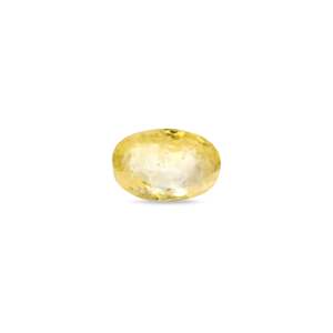 Oval Cut 2.9 Carat Blue Sapphire Loose Gemstone for Fine Jewelry - Product Image 1