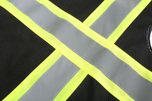 Gilet de sécurité réfléchissant personnalisé par le fabricant, veste réfléchissante 100% polyester, gilet de sécurité haute visibilité réfléchissant - Product Image 5