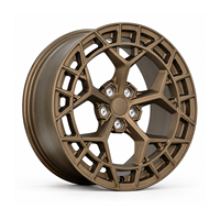 Jantes forgées en maille treillis 18-22 pouces Bronze mat 5x112 5x114.3 6061-T6 VIW-155 pour BMW Audi Mercedes-Benz