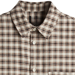 Chemise en flanelle à carreaux pour homme, coupe ample, douce et chaude, manches longues, boutonnée, style décontracté, surdimensionnée, confortable, pour le travail en extérieur - Product Image 5