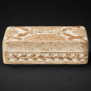 Caja de madera hecha a mano, caja de madera de lujo - Product Image 1