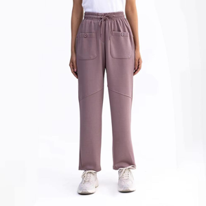 Pantalon palazzo ample taille haute pour femme, coupe décontractée, idéal pour l'été - Product Image 5