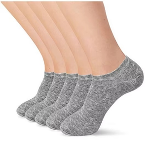 Chaussettes en molleton 100 % coton personnalisables pour femmes, multicolores, antidérapantes, faible MOQ, couleur unie, design personnalisé, avec bordure sur le mollet - Product Image 1
