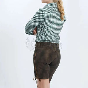 ชุดโอ๊คโทเบอร์เฟสต์สำหรับผู้หญิง เลเดอร์โฮเซ่น ชุดพิธีกรรมแบบดั้งเดิมของยุโรป - Product Image 4