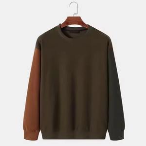 เสื้อสเวตเชิ้ตคอวีทรงโอเวอร์ไซส์ผ้าคอตตอนผสมคุณภาพสูง ระบายอากาศได้ดี สำหรับผู้ชาย ราคาโรงงาน - Product Image 1