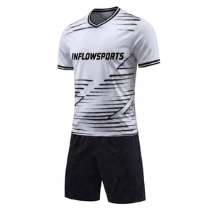 Maillot de football personnalisé avec nom et numéro d'équipe, uniforme de football pour hommes, jeunes, enfants, collège, université - Product Image 3