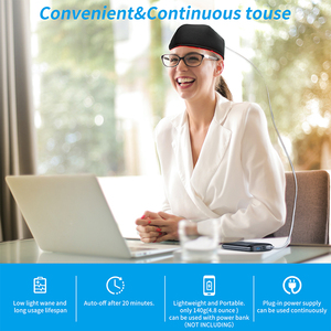 Máscara de belleza LED portátil con terapia de fotones para rejuvenecimiento profundo de la piel, antienvejecimiento, brillo y cuidado de la piel. - Product Image 3