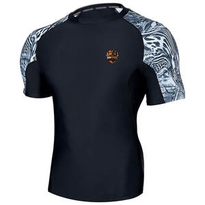 Camiseta Deportiva Profesional Transpirable y Ligera de Manga Corta, de Secado Rápido, Diseñada para Entrenamiento de MMA, Gimnasio y Deportes Activos - Product Image 1
