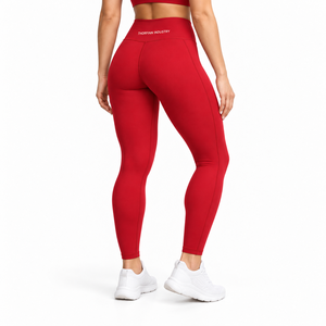 Leggings pour femmes à séchage rapide, nouveau design, couleur unique, taille haute, style décontracté, leggings pour femmes à prix abordable avec logo personnalisé - Product Image 5