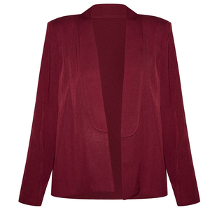 Ensemble tailleur pantalon bordeaux pour femme OEM – Tenue de bureau professionnelle, mode ajustée, vêtements formels pour femme, vente en gros, logo personnalisé - Product Image 4